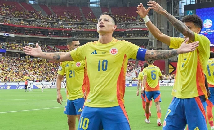Copa América 2024: Colombia 5-0 Panamá. Estadísticas y puntos fantasy