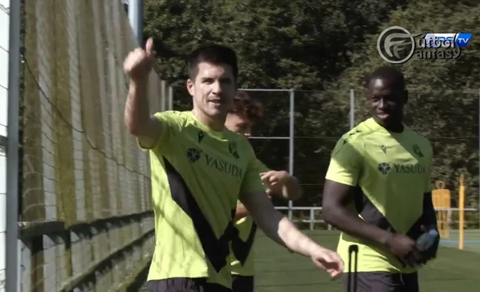 Zubeldia ya trabaja en Zubieta junto con los canteranos y Aihen sigue con su recuperación