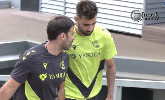 Barrenetxea, Brais y Odriozola, novedades en el entrenamiento del martes