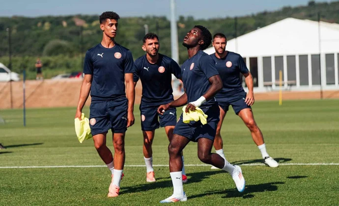 El Girona inicia la pretemporada con un total de ocho ausencias