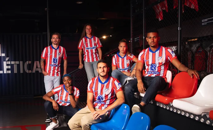 El Atlético presenta su primera equipación para la temporada 24/25