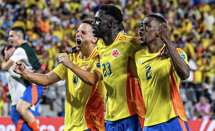 Copa América 2024: Uruguay 0-1 Colombia. Estadísticas y puntos fantasy