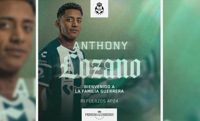 Choco Lozano es oficialmente nuevo jugador de Santos Laguna