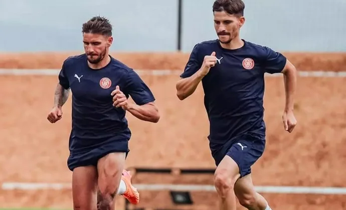 El Girona cierra la semana con Portu lesionado