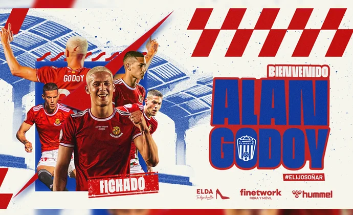El Alavés hace oficial el traspaso de Alan Godoy al Eldense