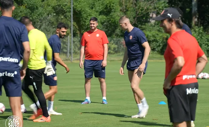 Dovbyk se ejercita con normalidad. Krejci, Portu y Tsygankov, al margen