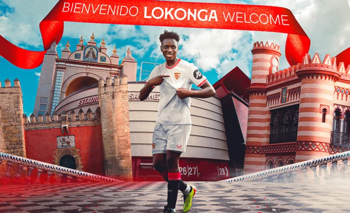 Albert Sambi Lokonga es oficialmente nuevo jugador del Sevilla