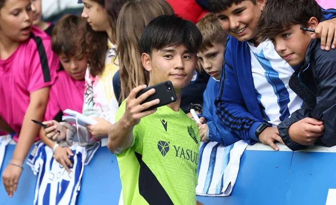 Becker y Kubo, novedades en el entrenamiento de este lunes en Zubieta