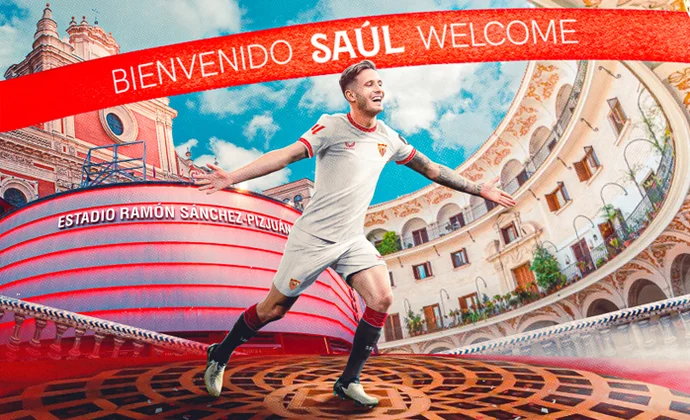 Saúl Ñiguez es oficialmente jugador del Sevilla, cedido por el Atlético