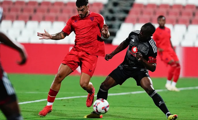 Ficha técnica del amistoso: Sevilla 0-2 Orlando Pirates