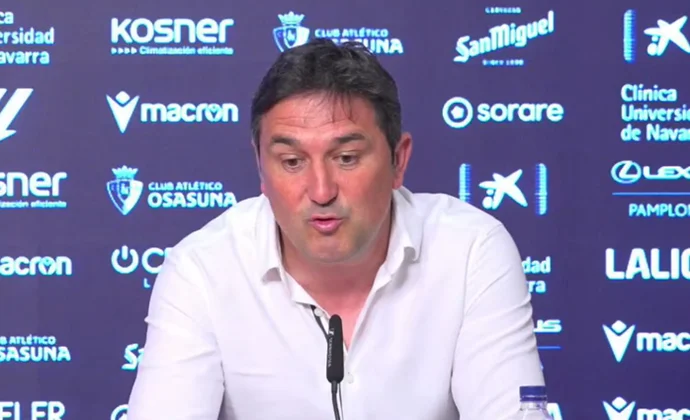 Braulio se pone duro en el mercado y habla de Bretones, Aimar Oroz, David García y los que vuelven de cesión