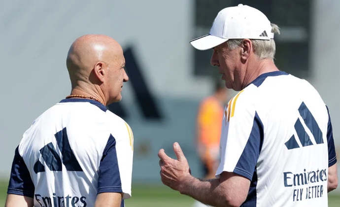 Segundo entrenamiento en Valdebebas sin nuevos efectivos mientras Mbappé es presentado