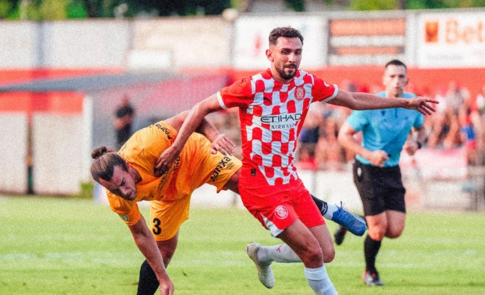 Ficha técnica del amistoso: Olot 1-1 Girona