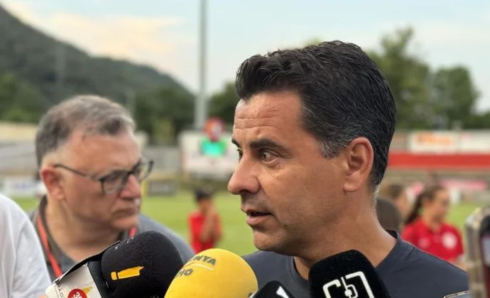 Míchel se muestra satisfecho y habla de Misehouy, Dovbyk y el mercado