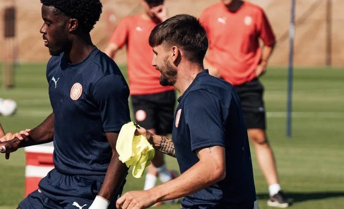 Portu y Tsygankov, bajas para el amistoso contra el Olot por problemas físicos