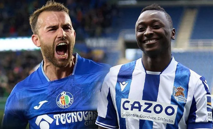 Real Sociedad y Getafe inician negociaciones por el traspaso de Mayoral y la cesión de Sadiq
