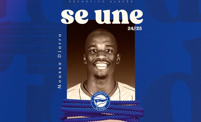 El Alavés hace oficial el fichaje de Moussa Diarra