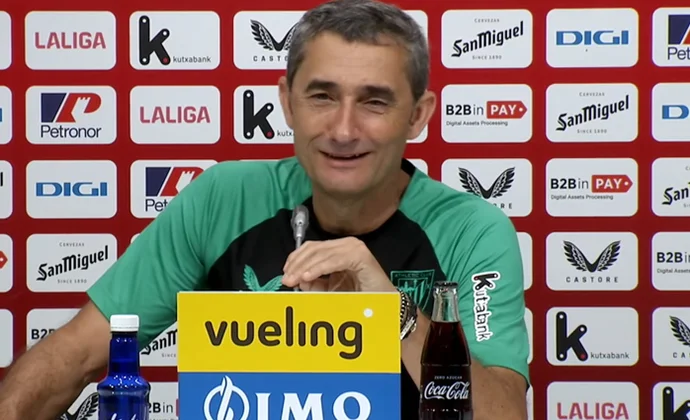 Valverde habla de la próxima temporada, de Egiluz, Vivian, Agirrezabala, Unai Simón, Villalibre, Nico Williams, Djaló, Gorosabel, Martón, Boiro y Jauregizar