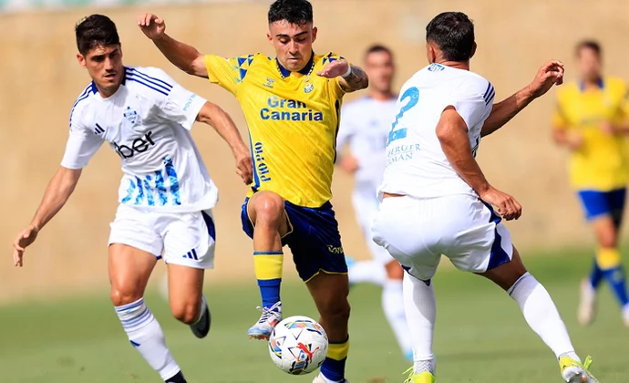 Ficha técnica del amistoso: Como 2-1 Las Palmas