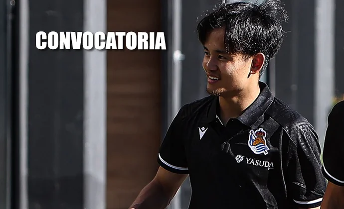 La Real Sociedad pone rumbo a Japón con Kubo, pero sin Aihen, Carlos, Navarro y Zakharyan