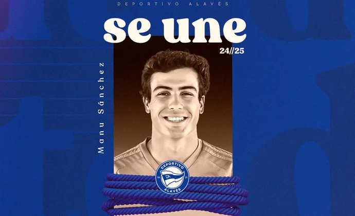 Alavés y Celta hacen oficial la cesión de Manu Sánchez
