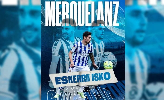 La Real Sociedad anuncia la rescisión del contrato de Martín Merquelanz