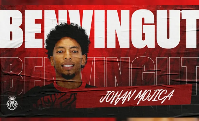 Johan Mojica es oficialmente nuevo jugador del Mallorca por 1.5 millones