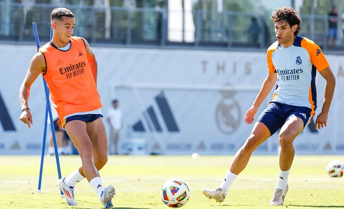 El Real Madrid completa otra sesión sin los internacionales ni Alaba