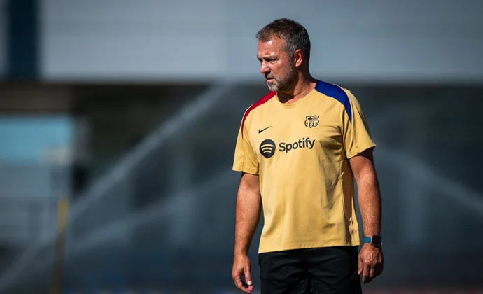 El Barcelona se ejercitó este miércoles con catorce bajas