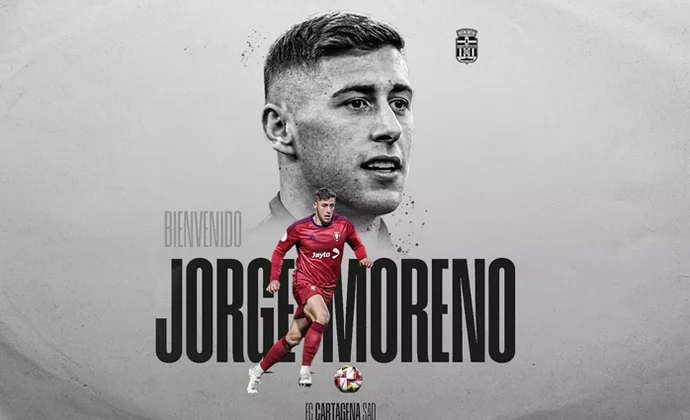 Osasuna hace oficial la cesión de Jorge Moreno al Cartagena