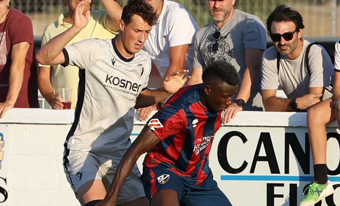 Ficha técnica del amistoso: Osasuna 0-0 Huesca