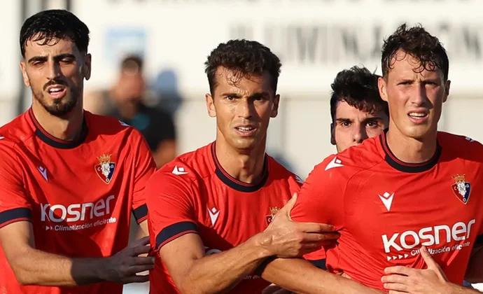 Ficha técnica del amistoso: Osasuna 1-1 Mirandés