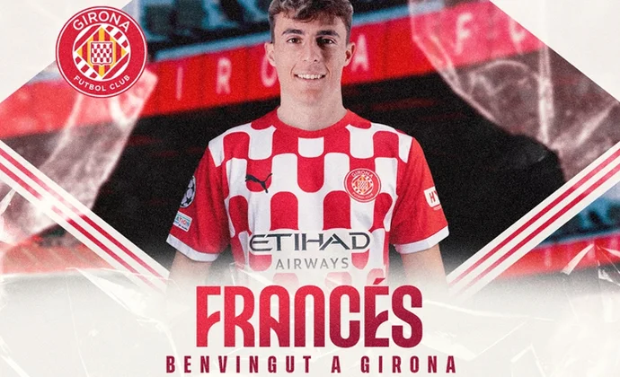 Alejandro Francés es oficialmente nuevo jugador del Girona FC