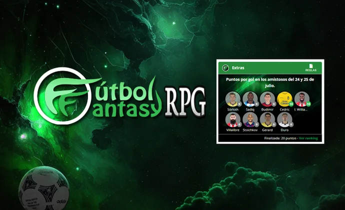 FantasyRPG: ¡34 usuarios empatan en el liderato del Grupal Amistosos del 24-25 de julio!