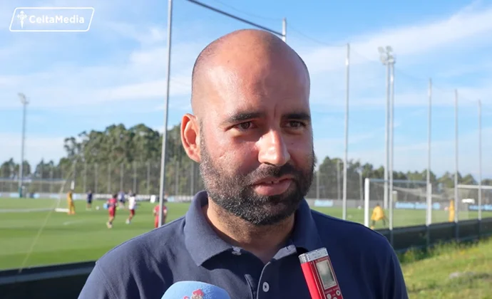 Giráldez valoró el amistoso y habló de Damián, Douvikas y Aidoo