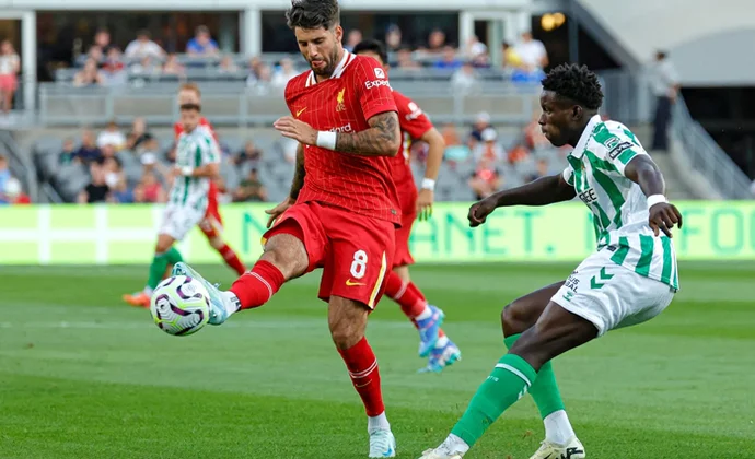 Ficha técnica del amistoso: Liverpool 1-0 Betis