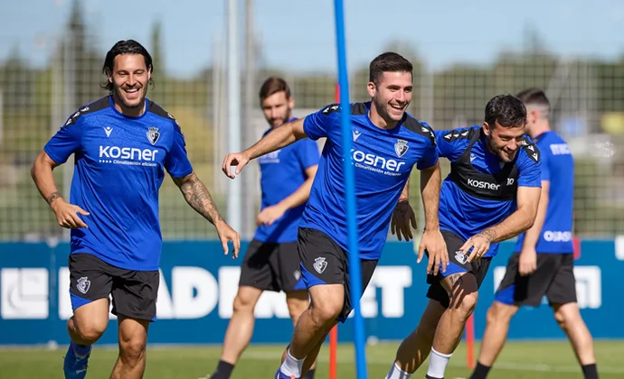 Rubén García cierra la semana de trabajo parcialmente con el grupo