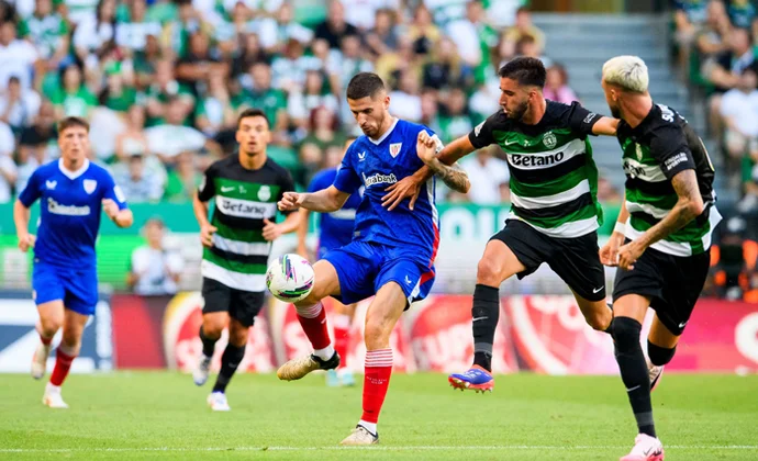 Ficha técnica del amistoso: Sporting CP 3-0 Athletic