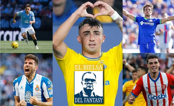 Las recomendaciones de pretemporada del Bielsa del Fantasy: Celta, Espanyol, Getafe, Girona y Las Palmas