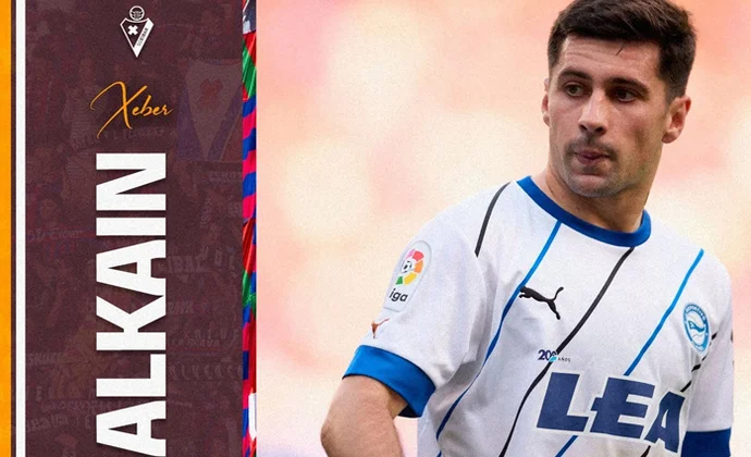 El Eibar hace oficial el fichaje de Xeber Alkain