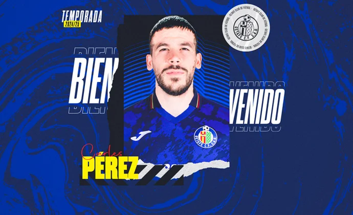 Carles Pérez es oficialmente nuevo jugador del Getafe