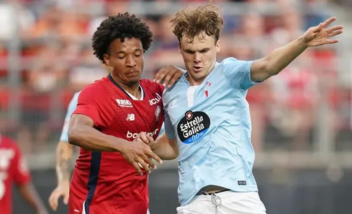 Ficha técnica del amistoso: Lille 3-1 Celta