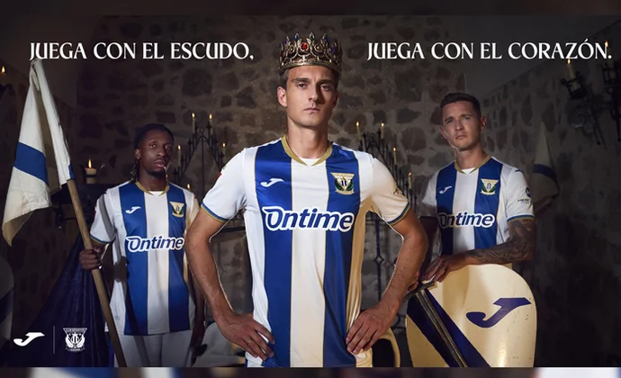 El Leganés presenta su primera equipación para la temporada 24/25