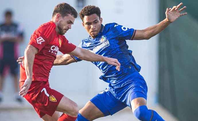 Ficha técnica del amistoso: Getafe 0-1 Zaragoza