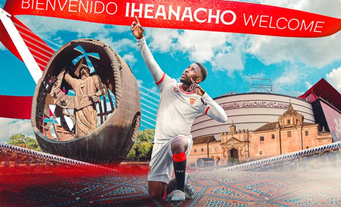 El Sevilla hace oficial el fichaje de Kelechi Iheanacho