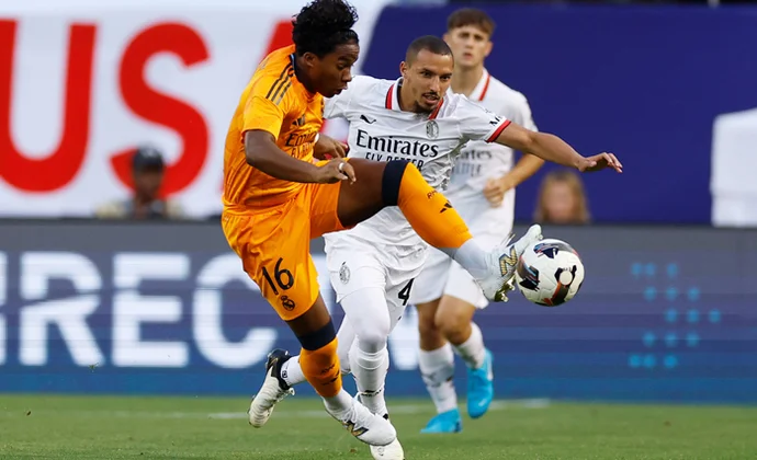 Ficha técnica del amistoso: Real Madrid 0-1 Milán