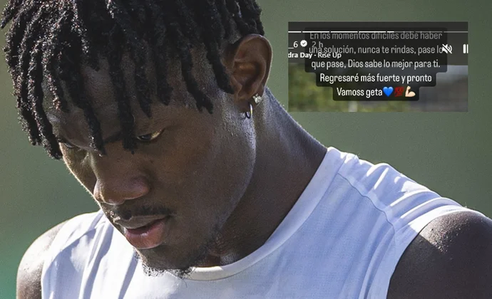 Uche deja un mensaje en sus redes sociales que preocupa a la afición