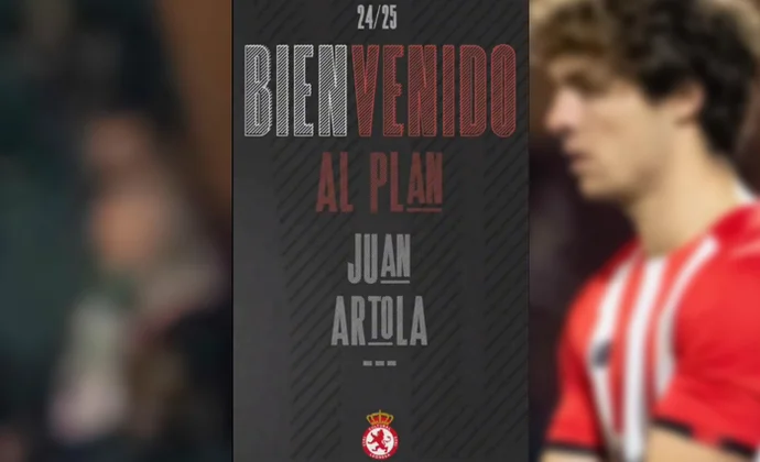 El Athletic hace oficial el traspaso de Juan Artola a la CyD Leonesa