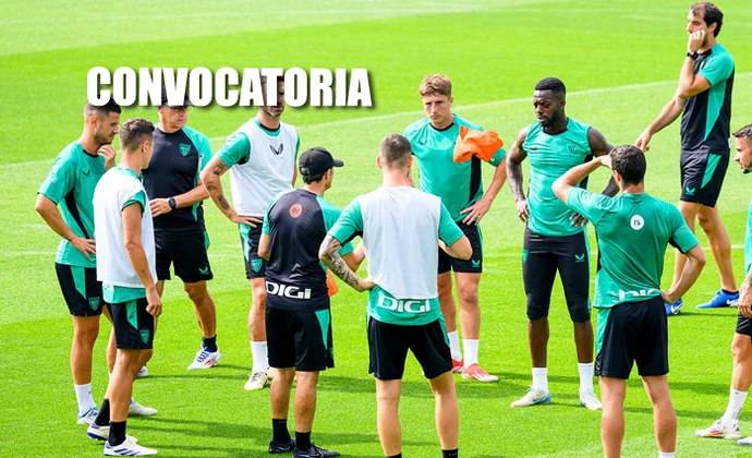 Vesga entra en la lista para enfrentarse a Osasuna. Galarreta y Guruzeta, fuera