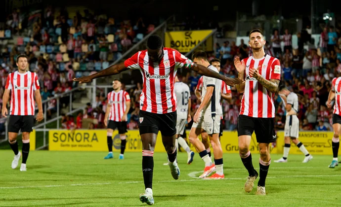 Ficha técnica del amistoso: Athletic 2-1 Osasuna